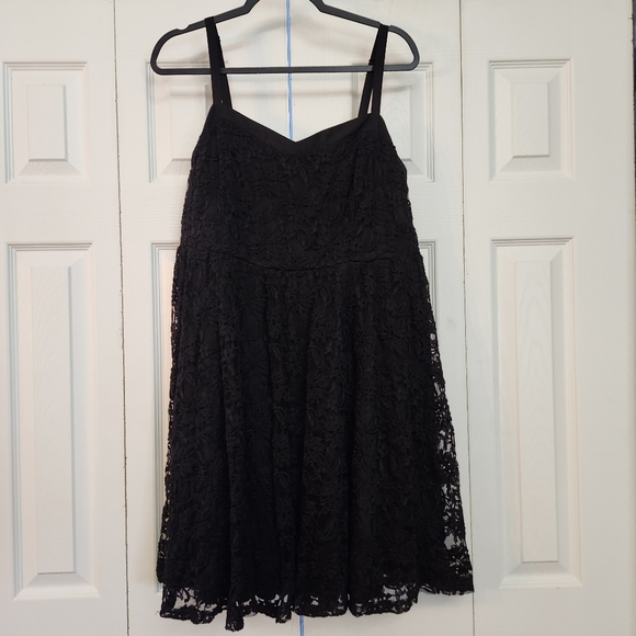 torrid Dresses & Skirts - Torrid Spaghetti Strap Mini Dress Lace Lined Size 1X